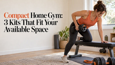 Homeowner training with compact dumbbells