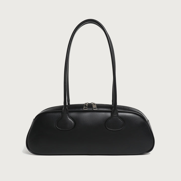 PU Baguette Shoulder Bag (40×11×17 cm)