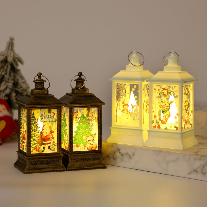 Battery Powered Christmas Lantern