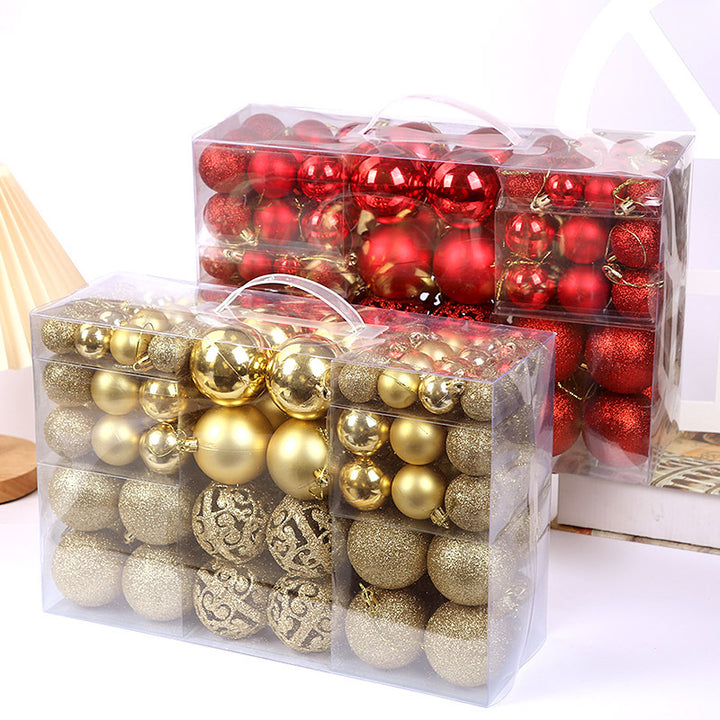 Ensemble de boules de Noël décoratives