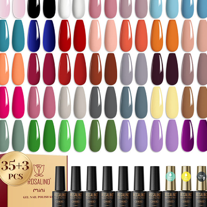 38-Bottle Gel Nail Polish Set