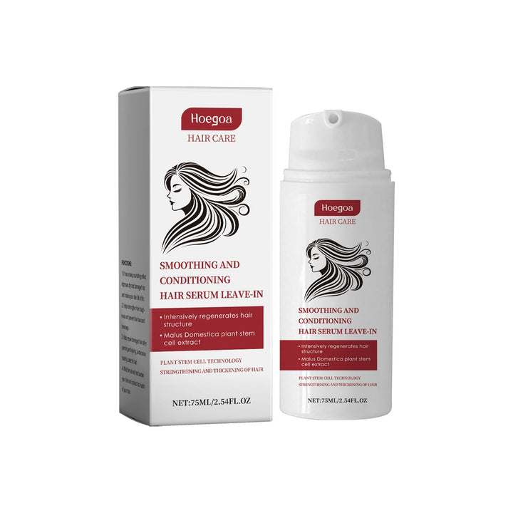 Sérum de soin sans rinçage pour les cheveux HOEGOA, 75 ml