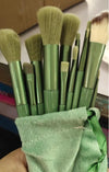 13 bolsas verdes de tela