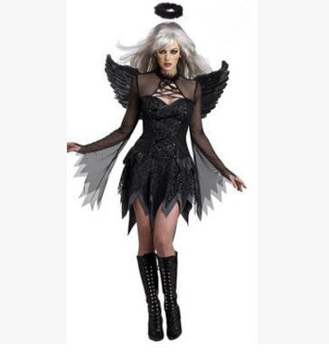 Adult Black Angel Costume