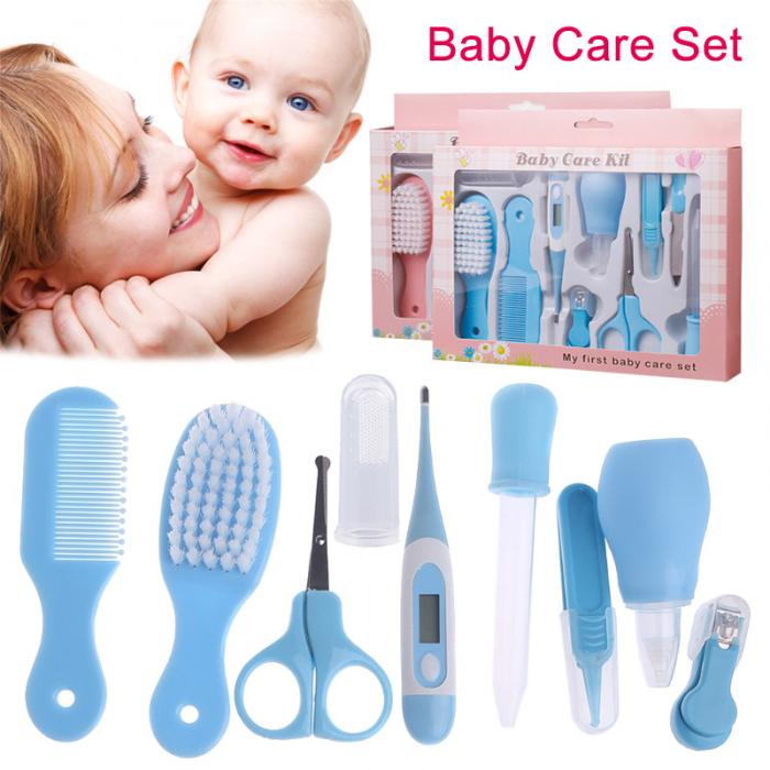 Kit de aseo para bebé (9 piezas)