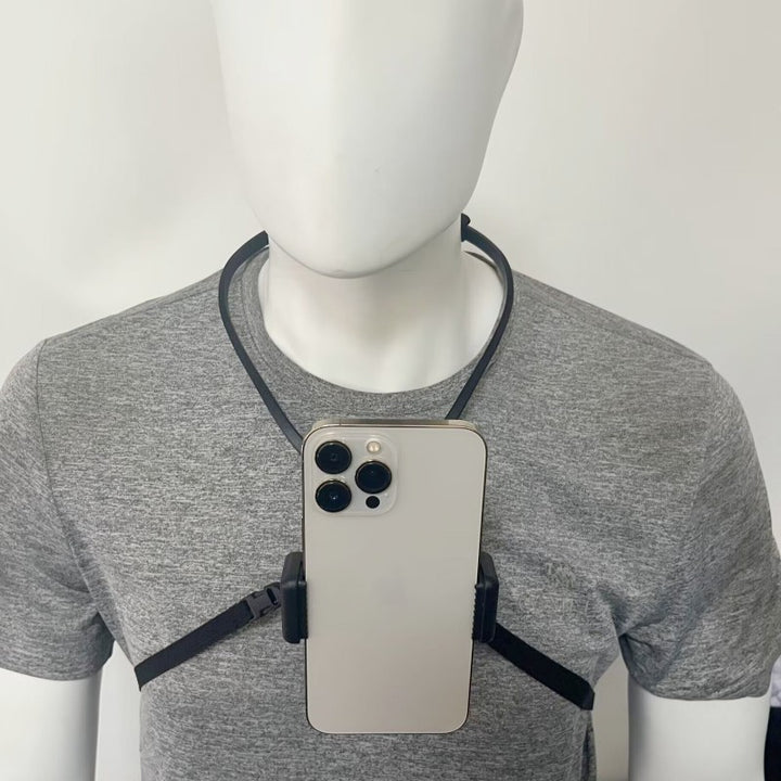 Neck Mount Phone and Camera Holder
