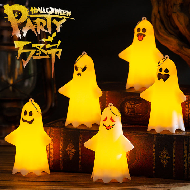 Halloween Ghost LED Keychain Night Light