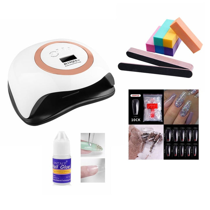Nail Lamp & Manicure Accessory Set