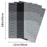 PVC Woven-Style Dining Placemats