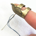 Adjustable Metal Sewing Thimble