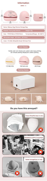Ventilated Makeup Sponge Case