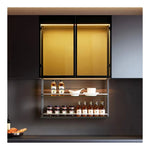 Electric Lift Kitchen Storage Cabinet