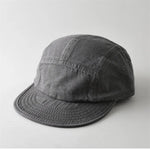 Plain Five-Panel Short-Brim Cap