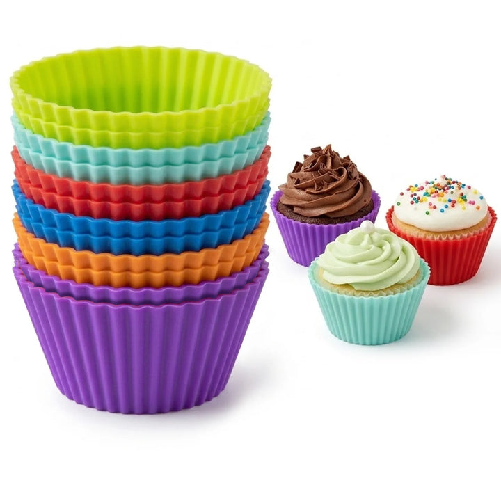 Silicone Baking Cups – 12 Pack