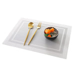PVC Woven-Style Dining Placemats