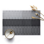 PVC Woven-Style Dining Placemats