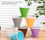 Collapsible Silicone Travel Cup 270 ml