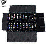 Pochette à bijoux de voyage et options de présentation