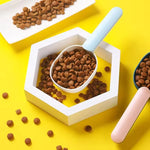Pet Food Scoop with Bag Clip