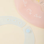 Bavoir d’alimentation réglable en silicone