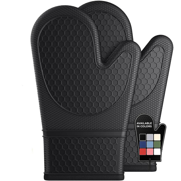 Silicone Oven Mitts – Pair