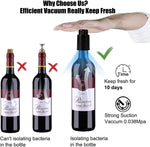 Tampa de vácuo para garrafa de vinho