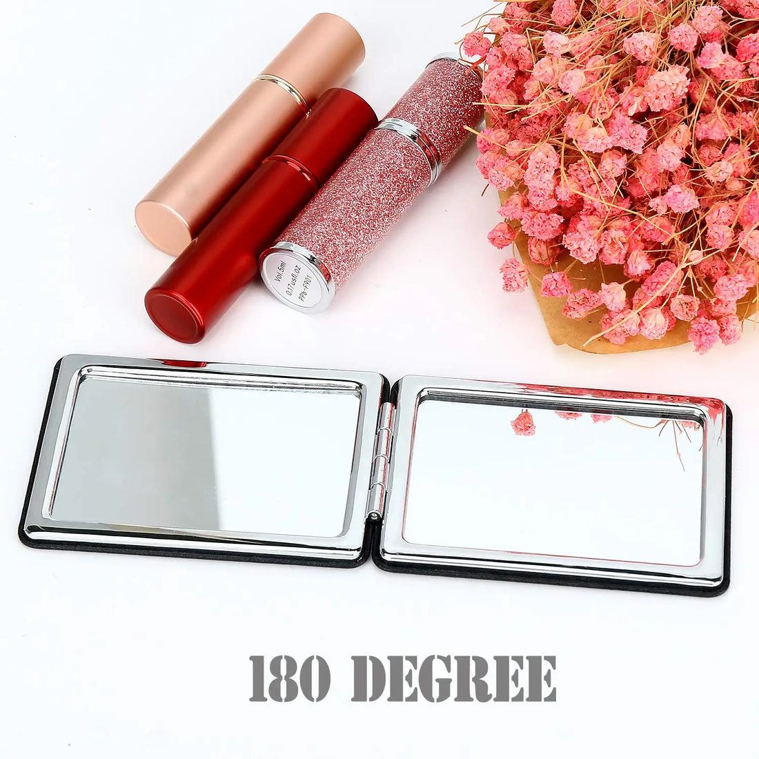 Folding Double-Sided Pocket Mirror
