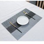 PVC Woven-Style Dining Placemats