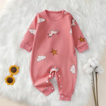 Cotton Animal Print Baby Romper