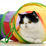 Collapsible Cat Play Tunnel