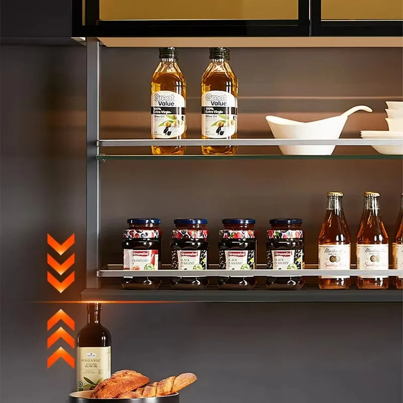 Electric Lift Kitchen Storage Cabinet