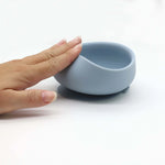 Silicone Suction Bowl & Wooden-Handle Spoon