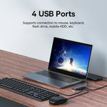 موزّع منافذ USB-A بأربعة منافذ من Baseus UltraJoy