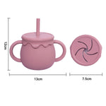 Gobelet à snacks en silicone — 250 ml