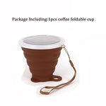 Collapsible Silicone Travel Cup 270 ml