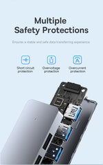 موزّع منافذ USB-A بأربعة منافذ من Baseus UltraJoy