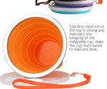 Collapsible Silicone Travel Cup 270 ml