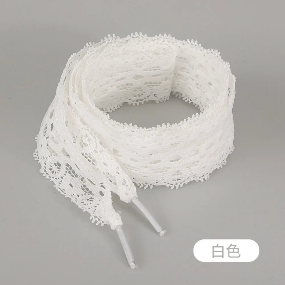 Wide Lace Shoelaces – Pair