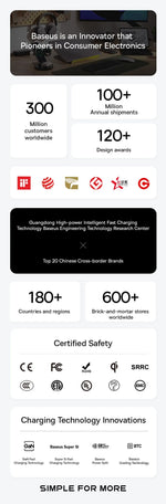موزّع منافذ USB-A بأربعة منافذ من Baseus UltraJoy