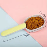 Pet Food Scoop with Bag Clip