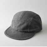 Plain Five-Panel Short-Brim Cap