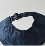 Plain Five-Panel Short-Brim Cap