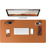 Sous-main de bureau en similicuir