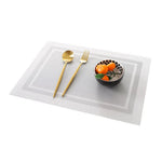 PVC Woven-Style Dining Placemats