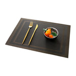 PVC Woven-Style Dining Placemats