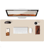 Sous-main de bureau en similicuir