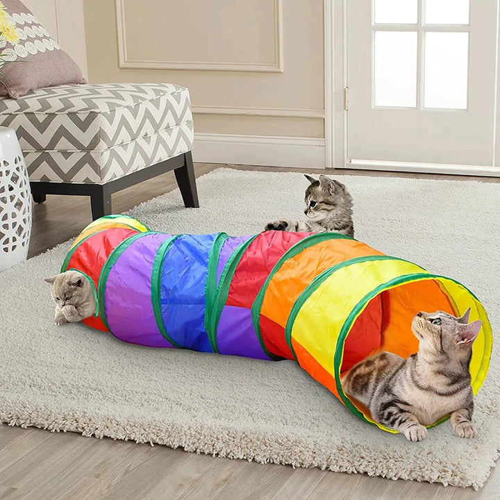 Collapsible Cat Play Tunnel