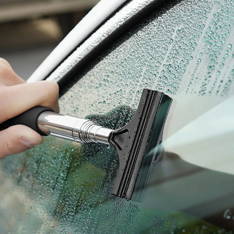 Telescopic Car Mirror Squeegee