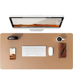 Sous-main de bureau en similicuir