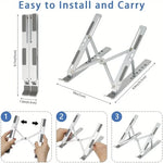Foldable Adjustable Laptop Stand